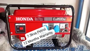 Honda 7.5kva Gasoline Pull Start Serene Port
