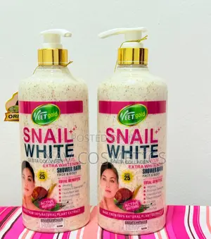 Veetgold Snail White Shower Bath
