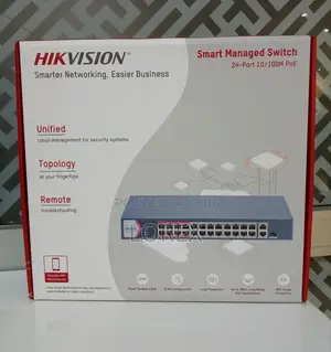 Hikvision 24port Smart Poe Switch Managed Ds-3e1326p-Ei/M