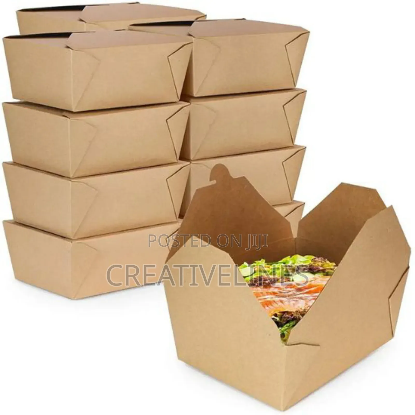 Brown Kraft Foldable Boxes