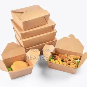 Brown Kraft Foldable Boxes