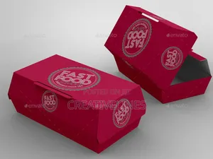 Customised Cubic Food Boxes
