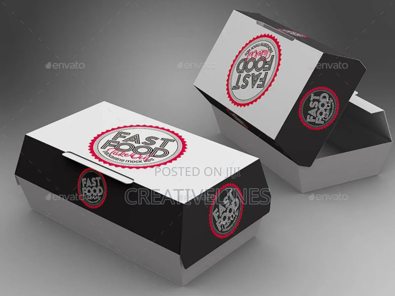 Customised Cubic Food Boxes