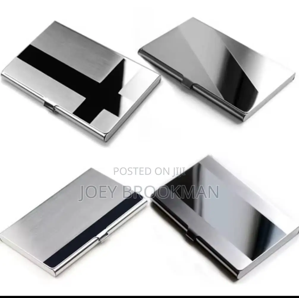 Card Holder Men Rfid Blocking Aluminum Metal Slim Wallet