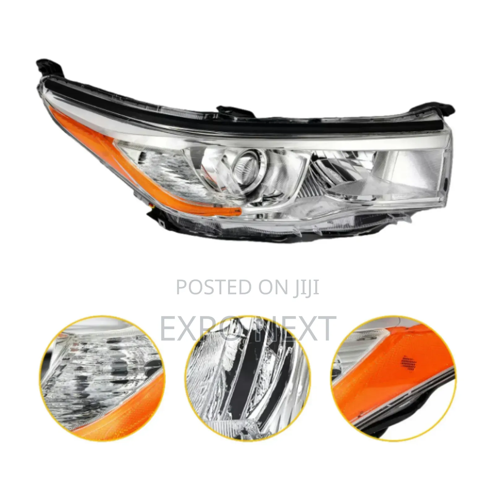 Toyota Highlander 2014-2016 Head Light Depo