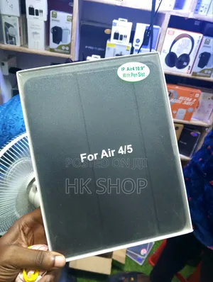 Black Color Case for Apple Air 5 10.9 " With Pen Slot Space
