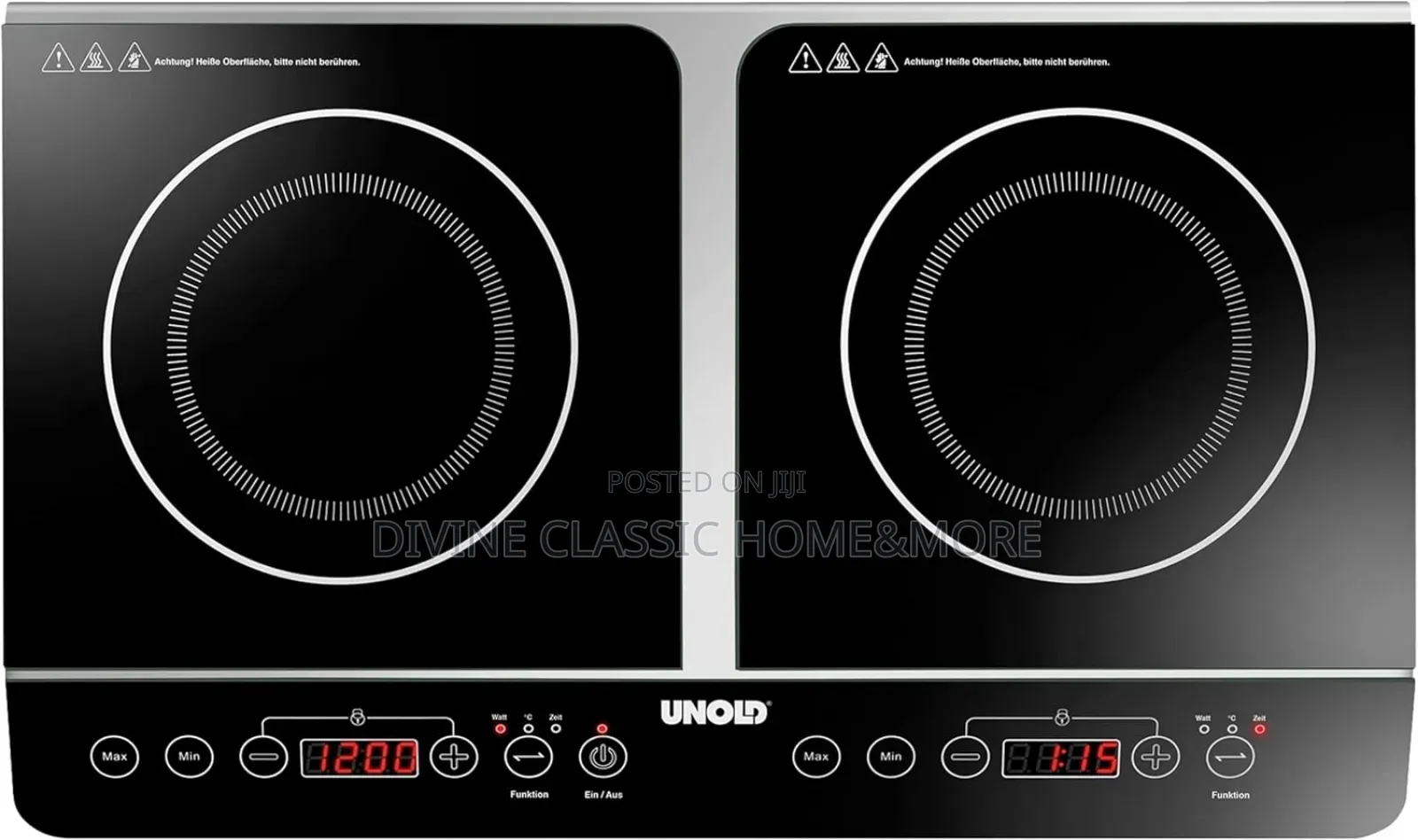 Unold Double Induction Hob