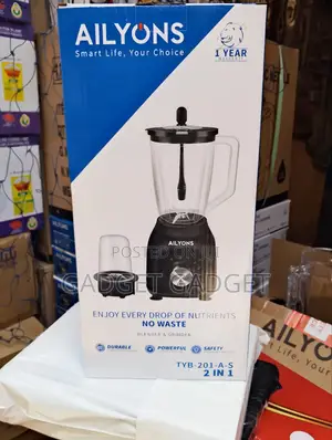 Ailyons 2-in-1 Blender,