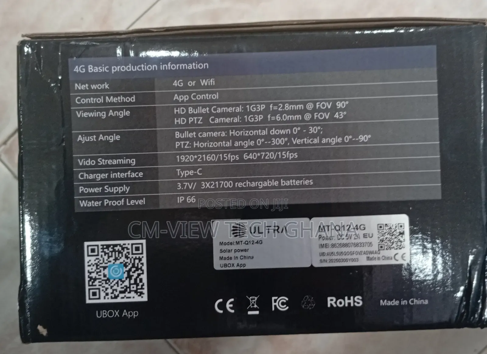 Ultra Solar 4g Dual Lens Power PTZ Camera