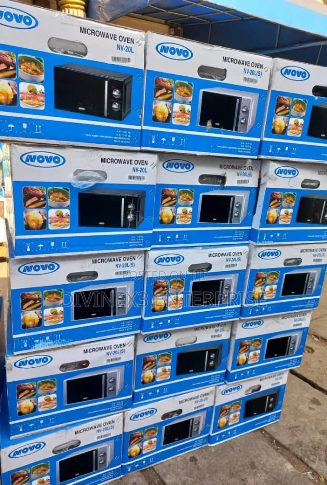 Novo Microwave Oven With Grill