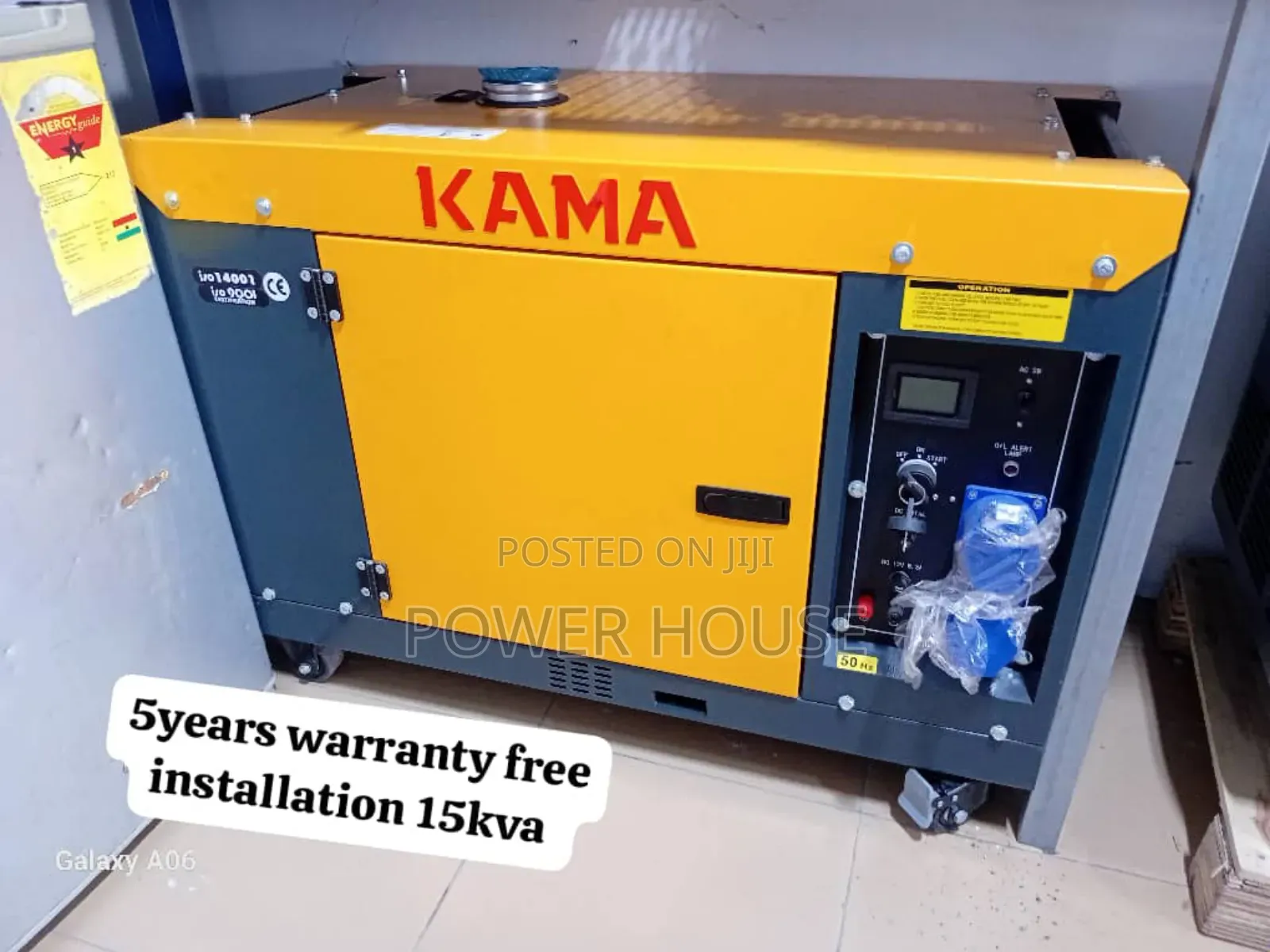 Flowstate Kama Diesel Generator 15kva 16500watts
