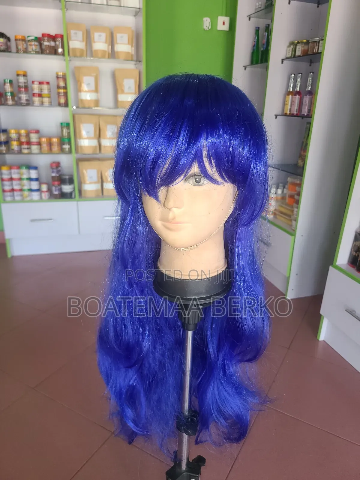Blue French Cut Body Wave Hair