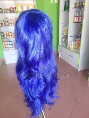 Blue French Cut Body Wave Hair