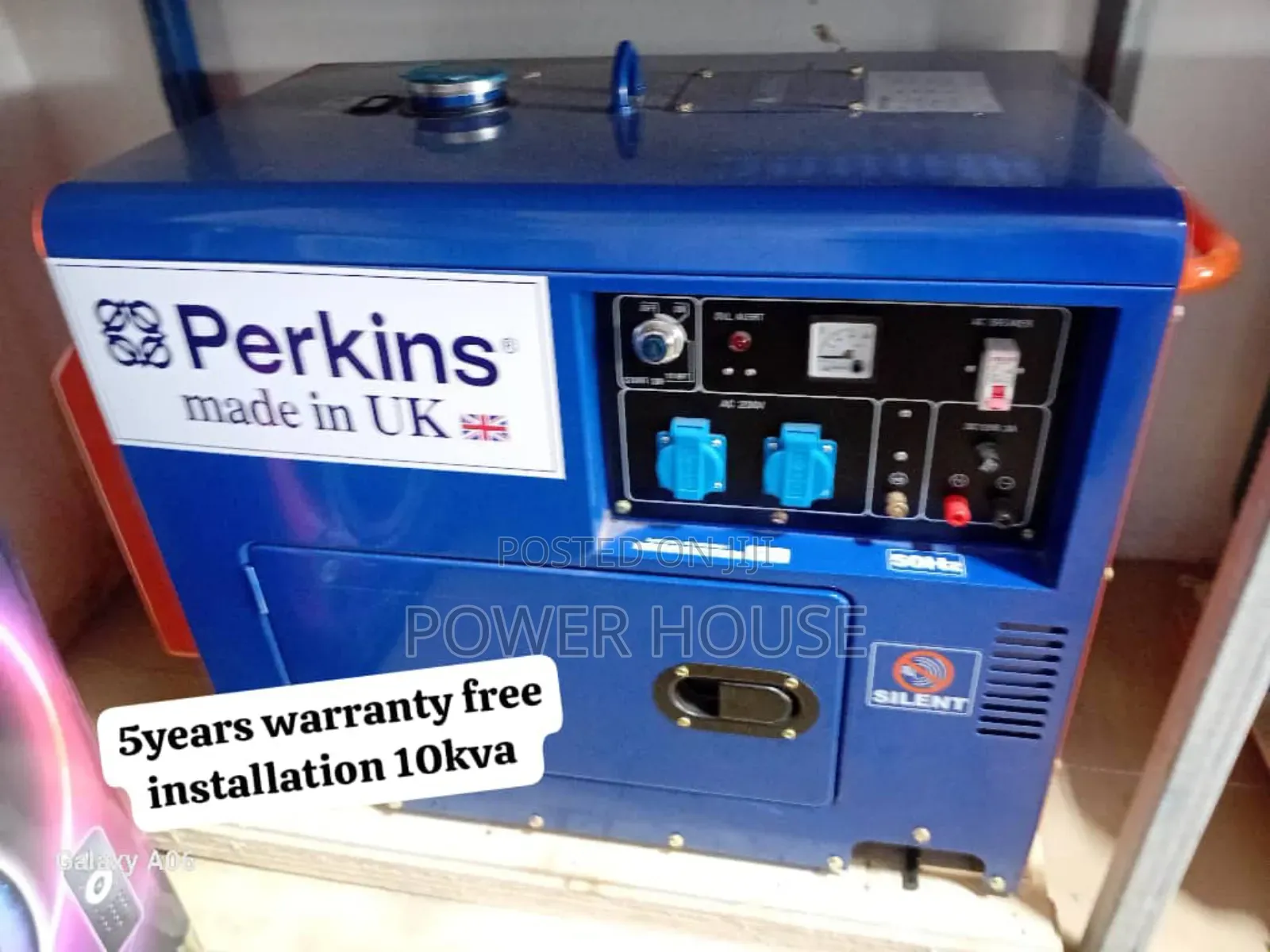 Elvate Pro Perkins Diesel Generator 10kva 13000watts