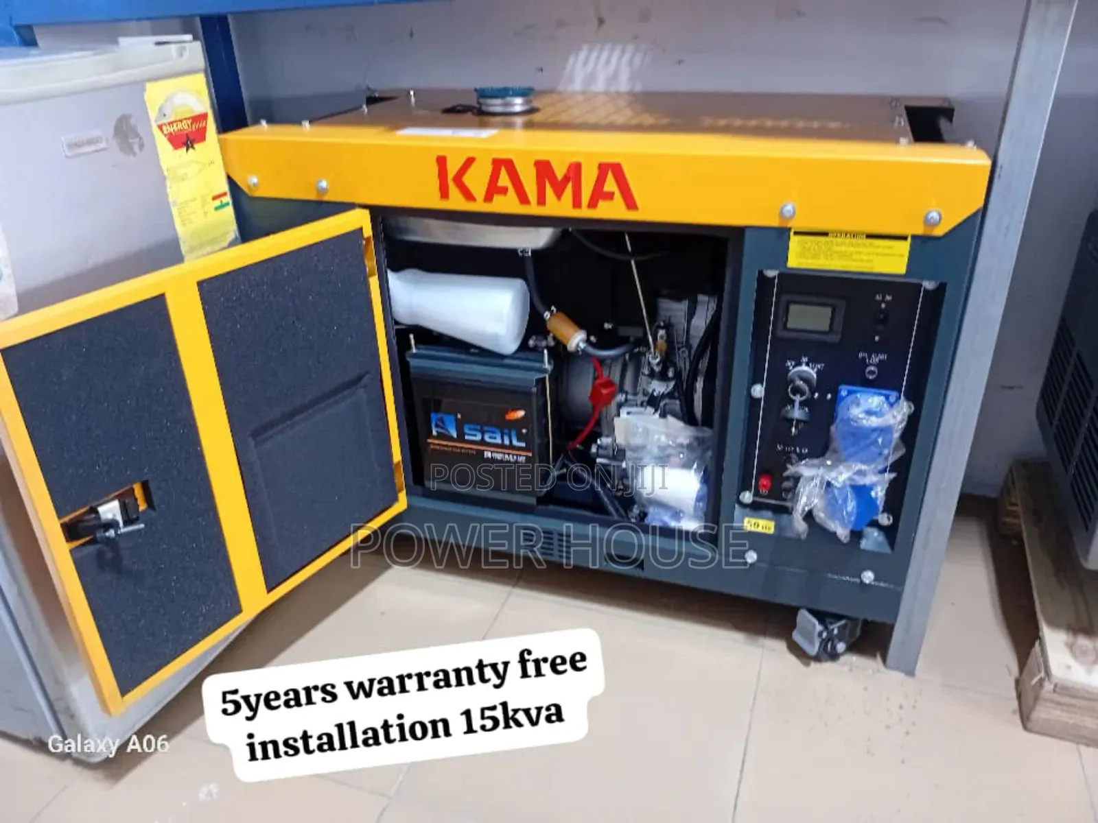 Flowzone Kama Diesel Generator 15kva 16500watts Generator