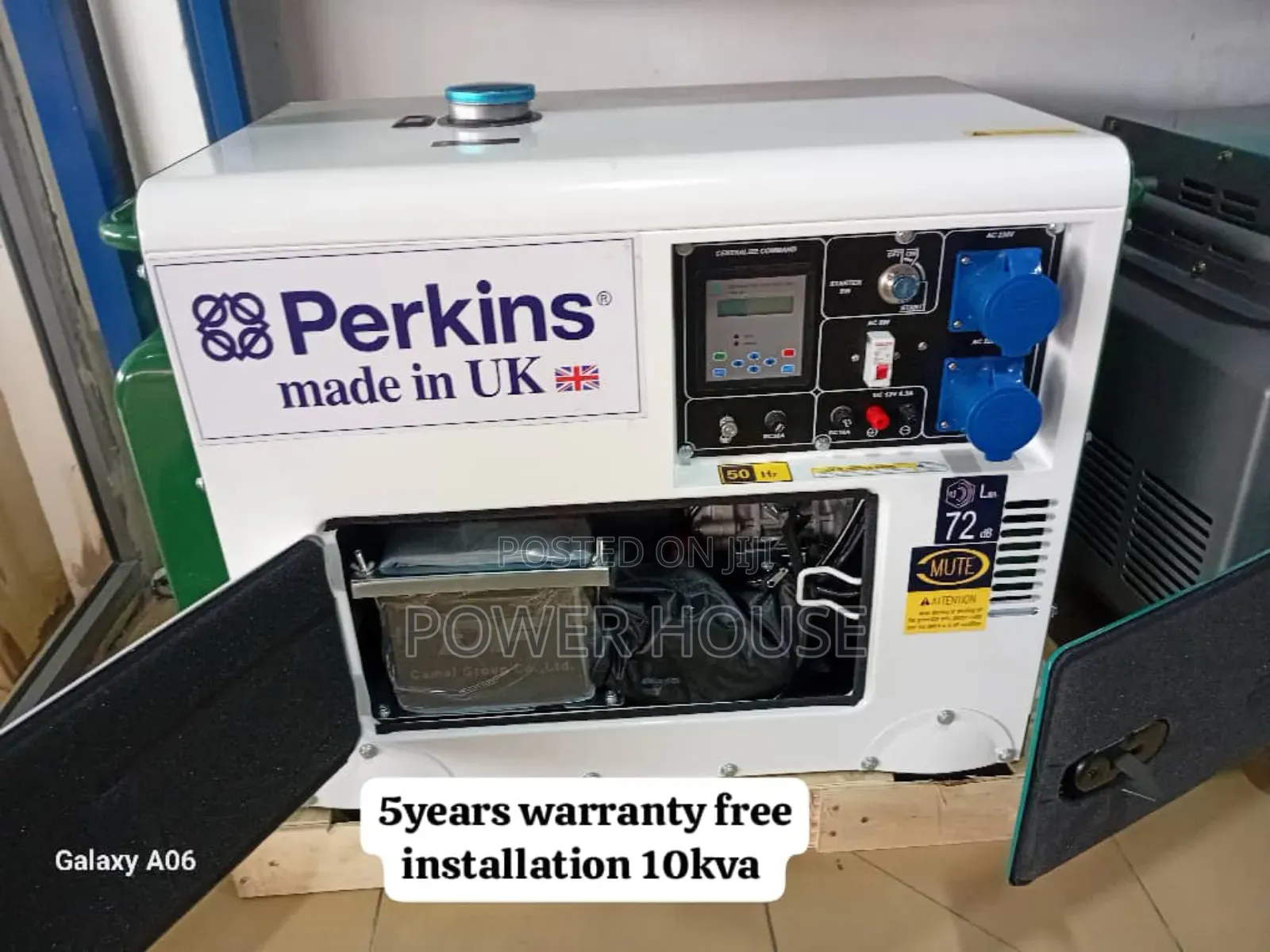 Flowstate Power 10kva 13000watts Diesel Generator Perkins
