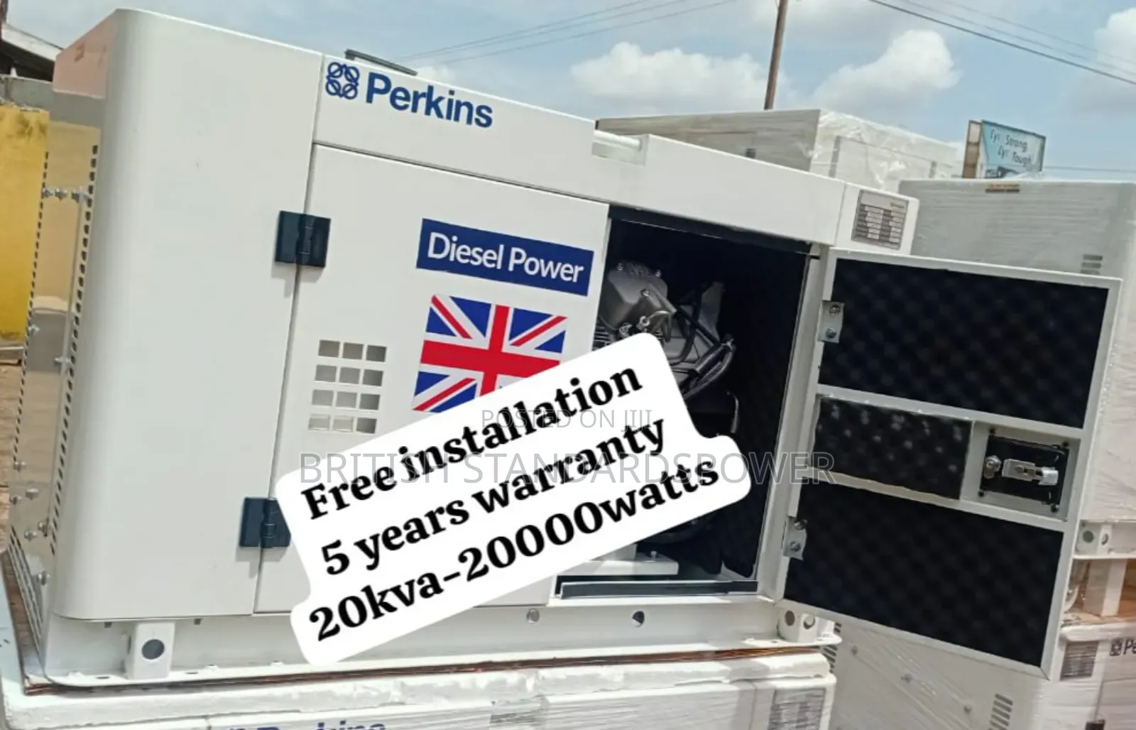 Automatic Ignition 20kva Diesel Generator