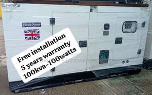 Fin Cooled Engine 100kva Diesel Generator