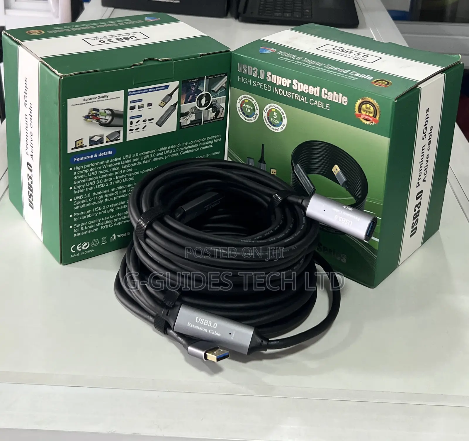 20m Usb 3.0 Active Extension Cable, 20m 3.0 Extension Cable
