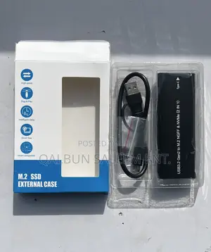 New Usb 3.2 Gen2 To M.2 Ngff & Nvme 2 In 1 Ssd Enclosure