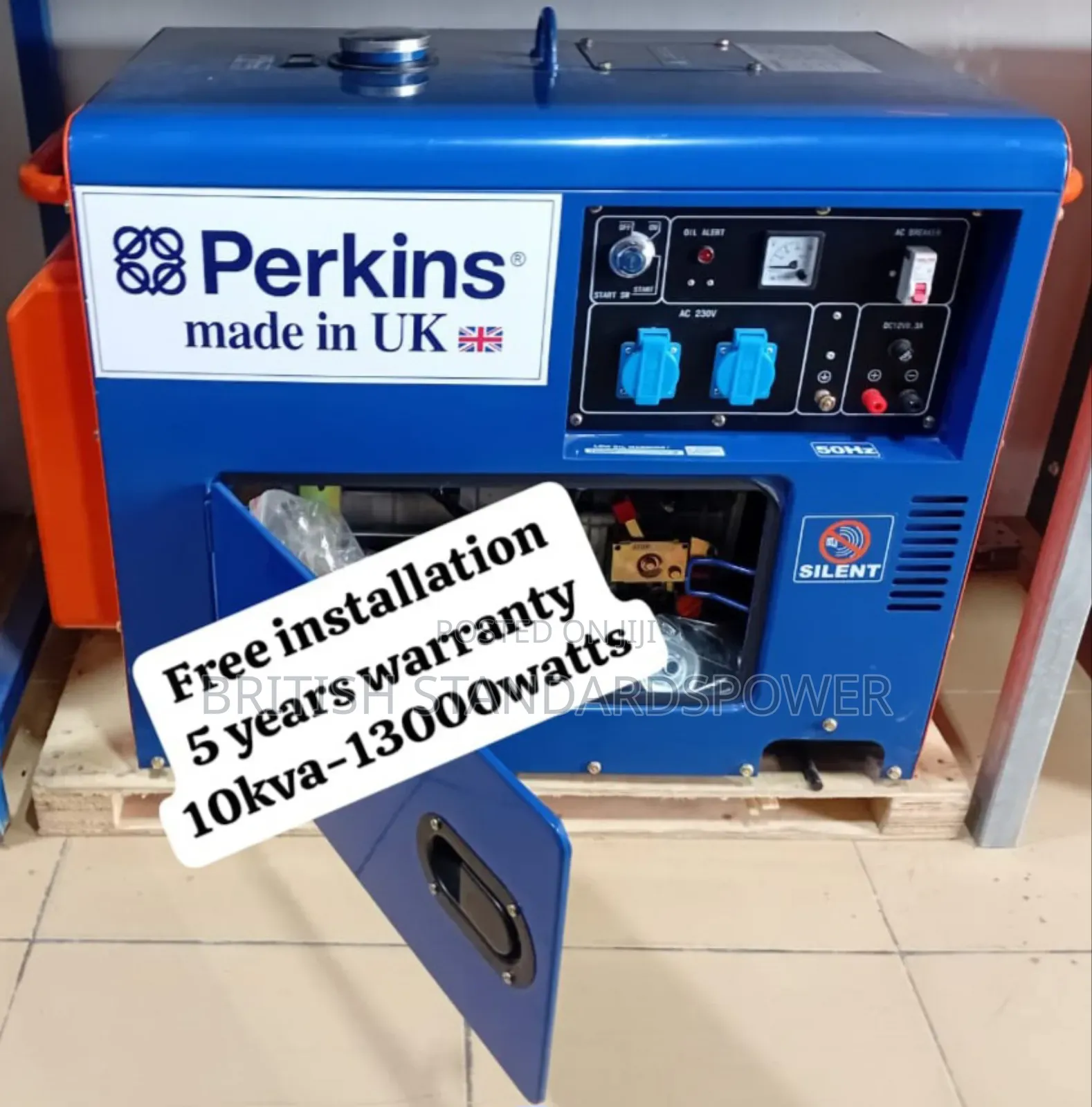 Plant Power Solution 10kva Diesel Generator