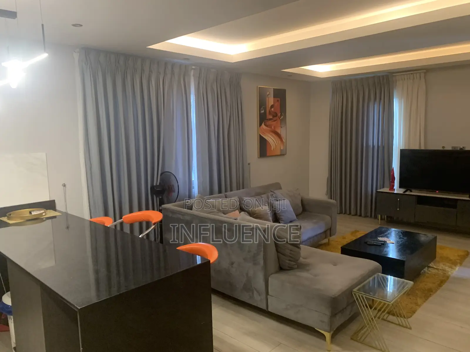 Furnished 2bdrm Apartment in Accra Mall Area, East Legon for rent