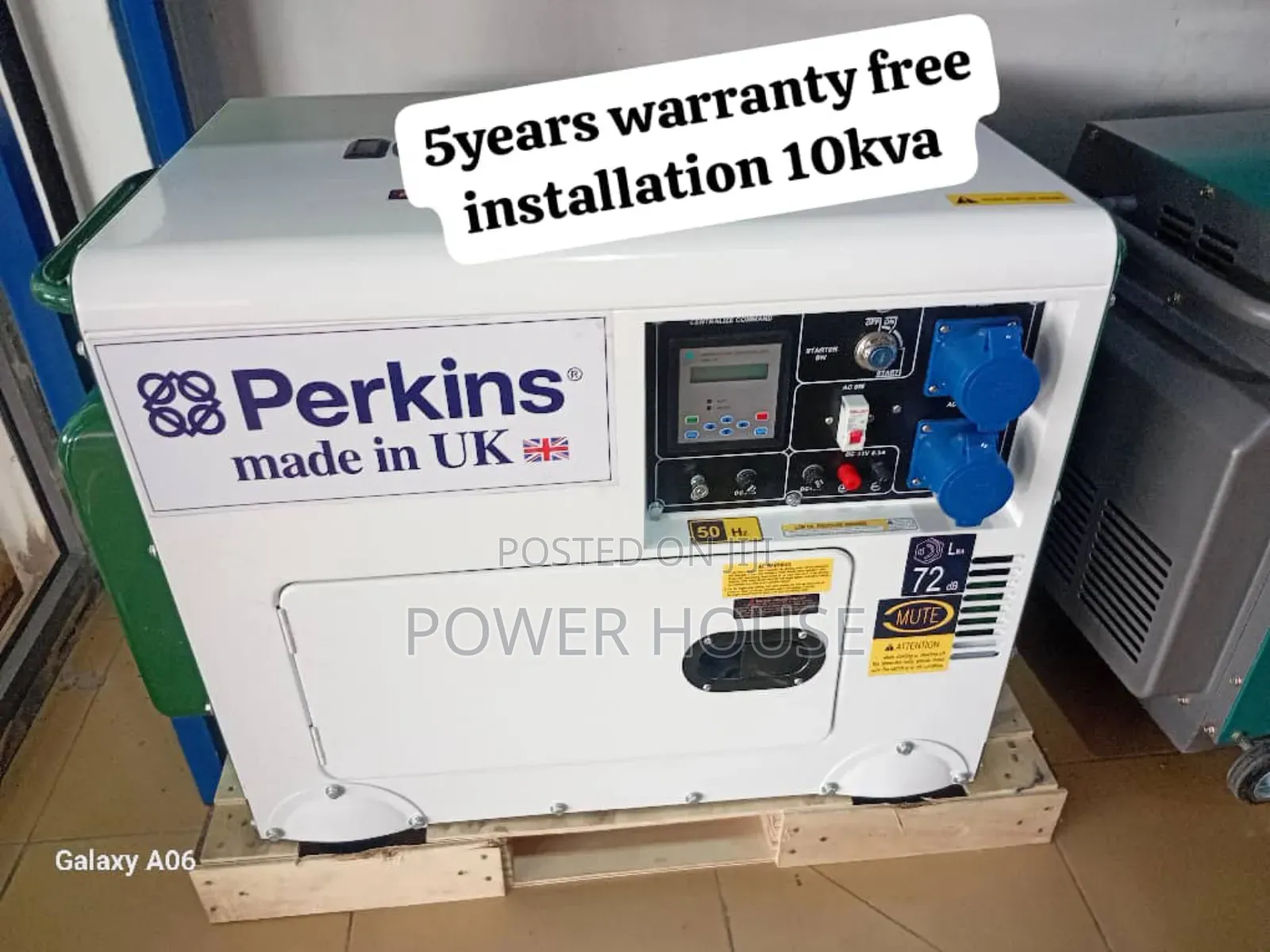 Astra Baes Perkins Diesel Generator 10kv 13000watts