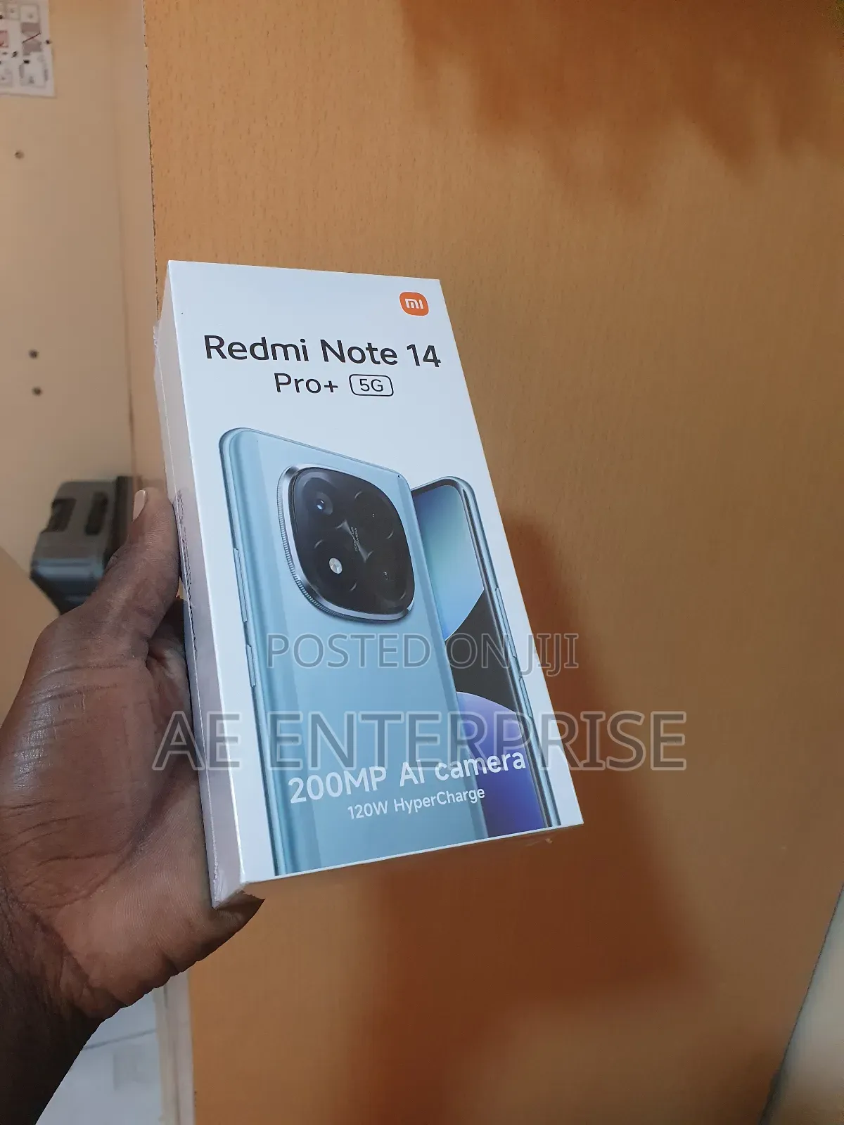 New Xiaomi Redmi Note 14 Pro+ 5G 256 GB Black