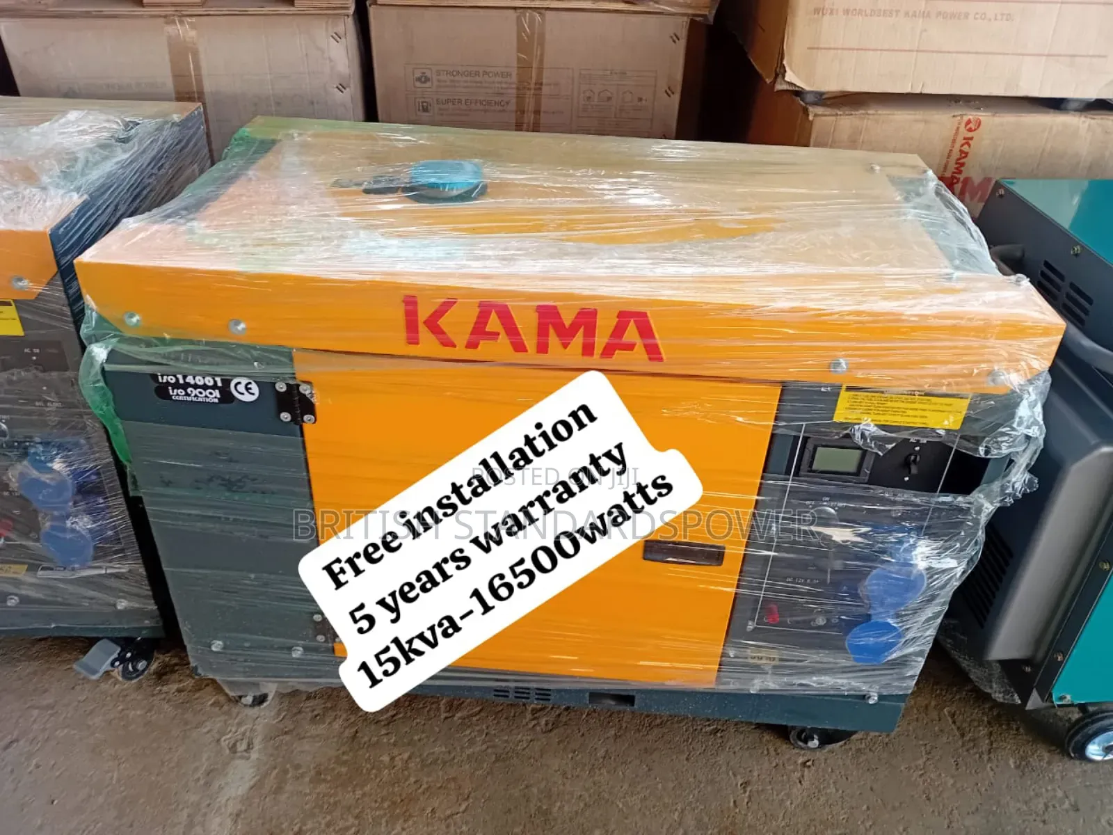 Enhanced Capability 15kva Diesel Generator