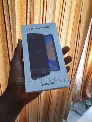 New Samsung Galaxy A34 5G 128 GB Black
