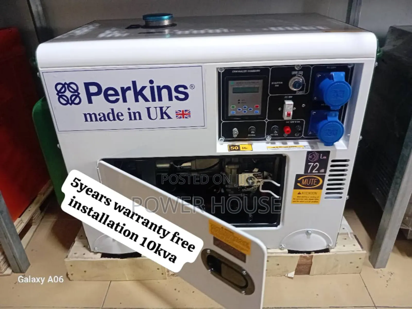 Astra Forge 10kva 13000watts Diesel Generator Perkins