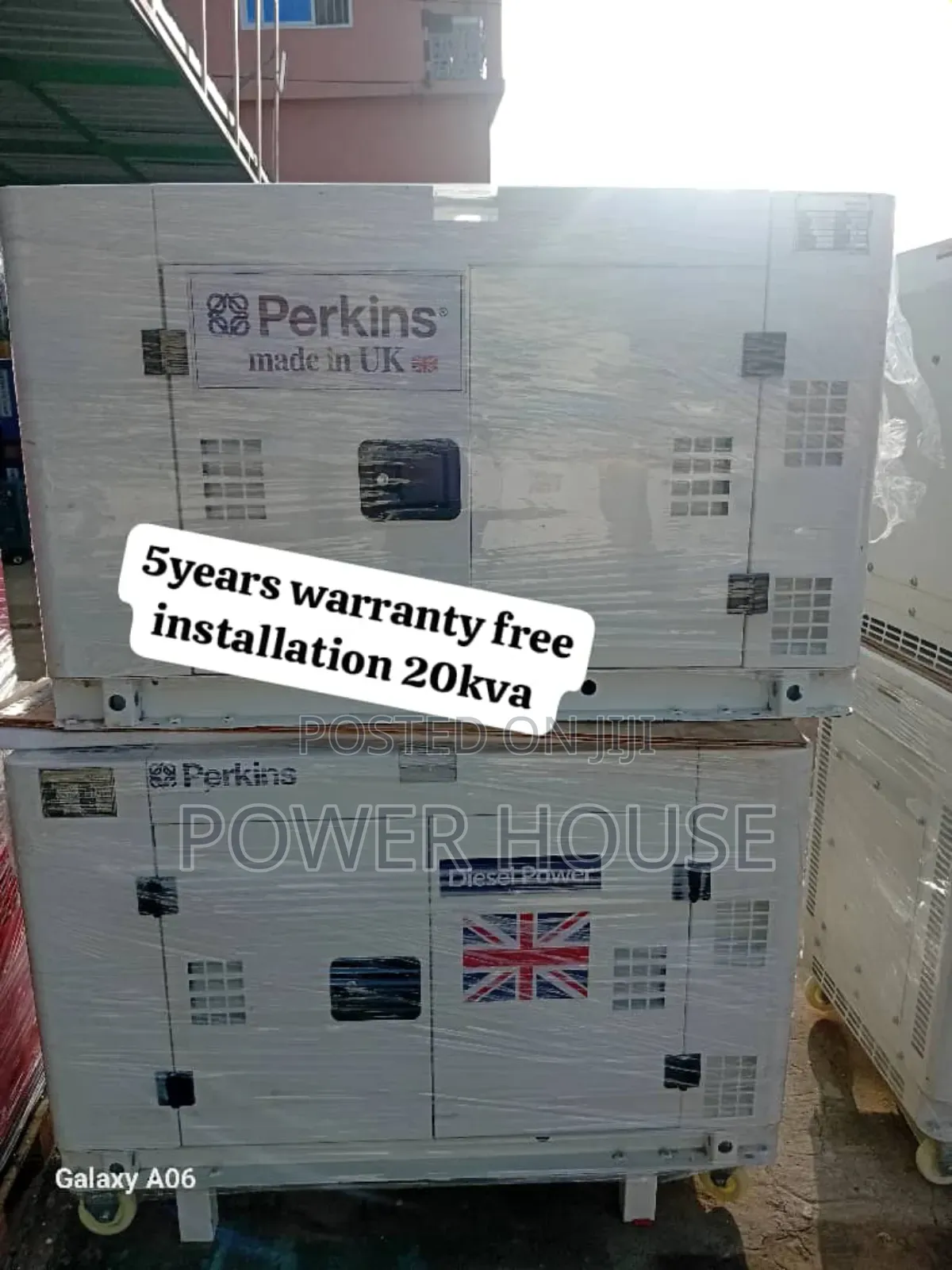 Astra Prime 20kva Diesel Generator Perkins 20kva