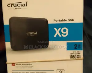 Crucial Portable SSD X9 2tb External