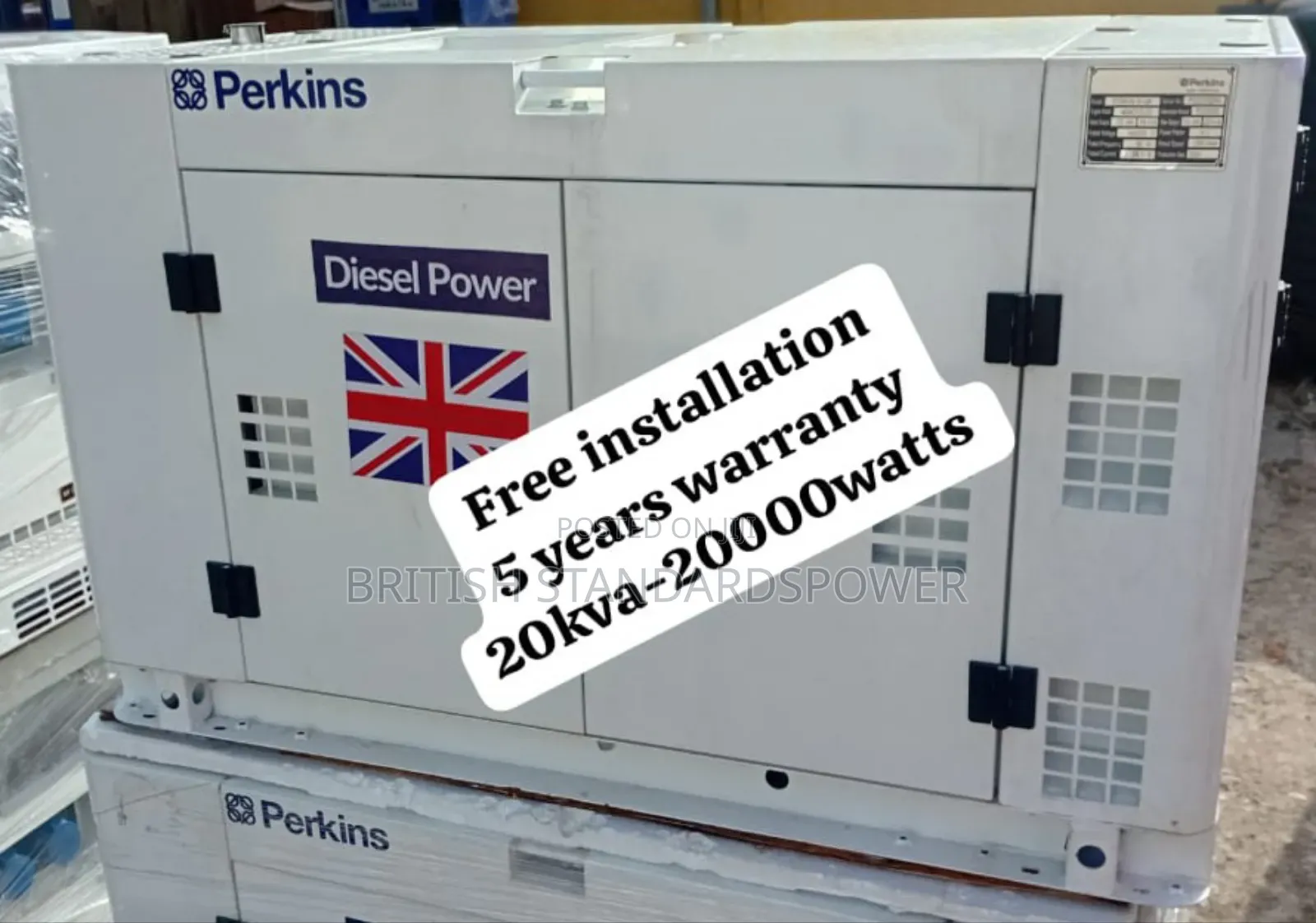 Power Reliant 20kva Silent Diesel Generator