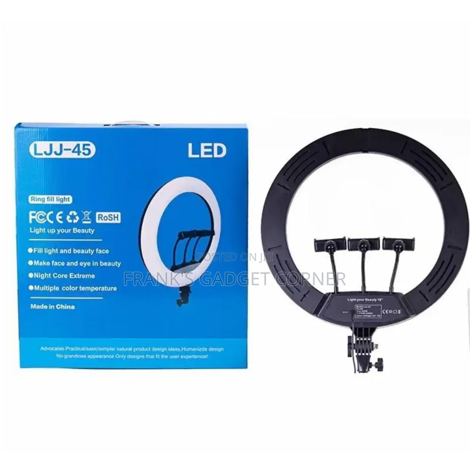 All Sizes of Ring Lights With Tripod Stand