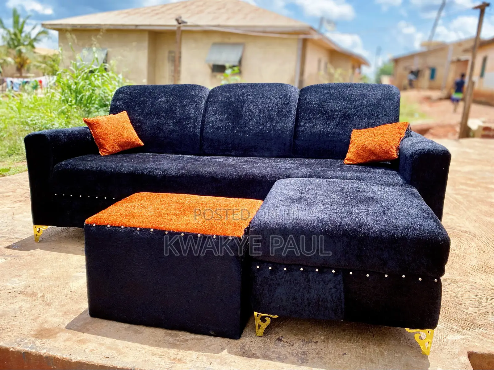 Brand New L-Shape Sofa Chair
