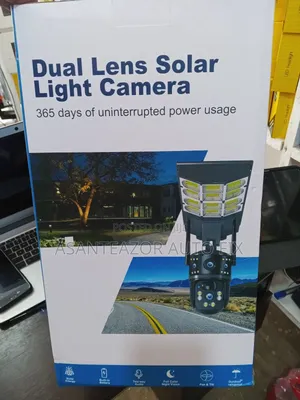 4g Street Solar Camera 2 Lens