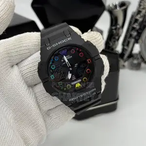 Gshock Sports Dual Time Display In All Black