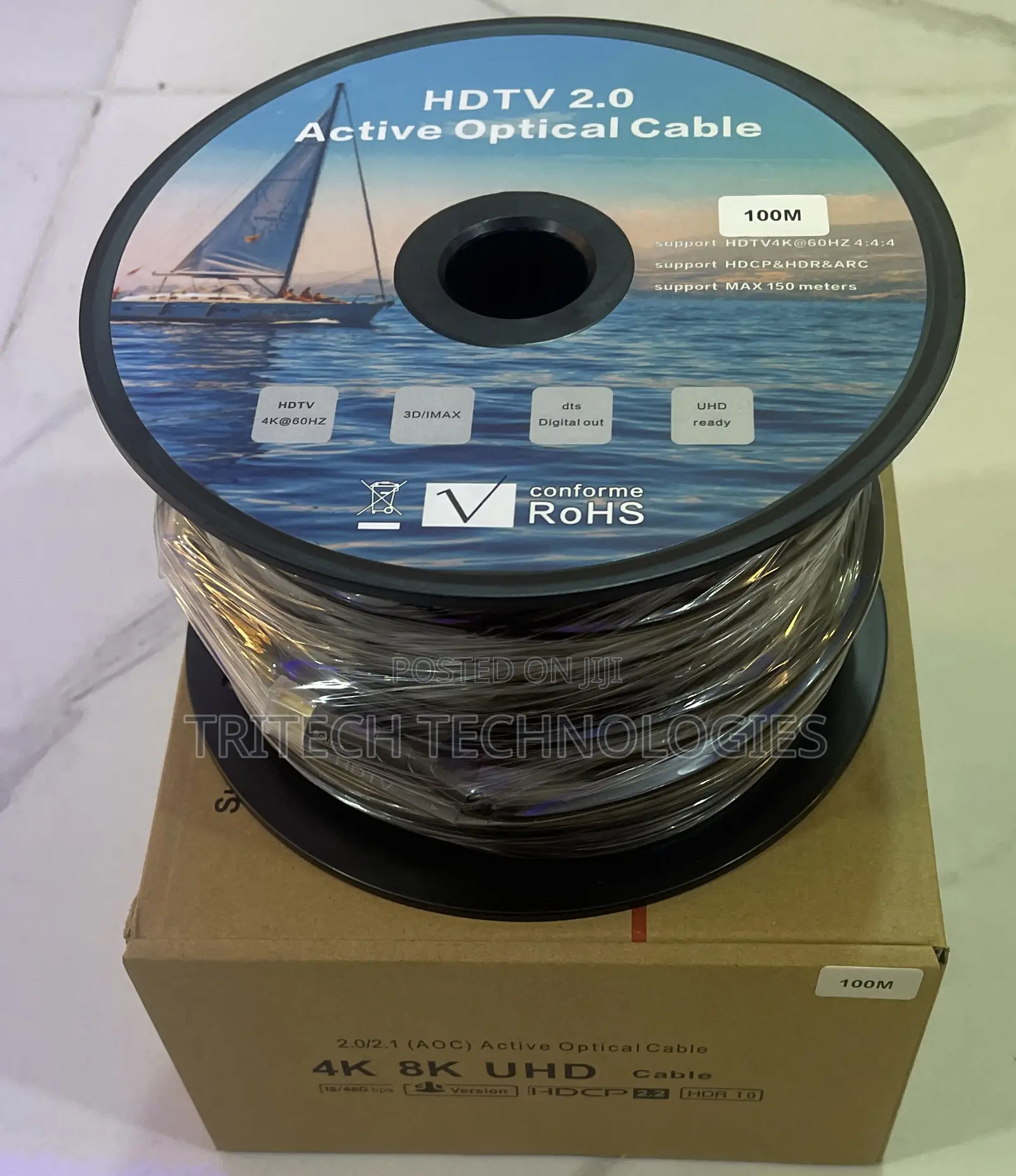 100m Hdmi Cable Fiber Active Support Uhd