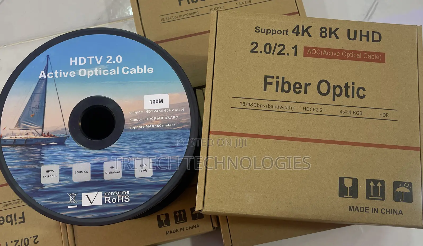 100m Hdmi Cable Fiber Active Support Uhd
