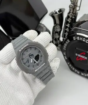 Luxury Unisex Gshock Dual Time Wristwatch