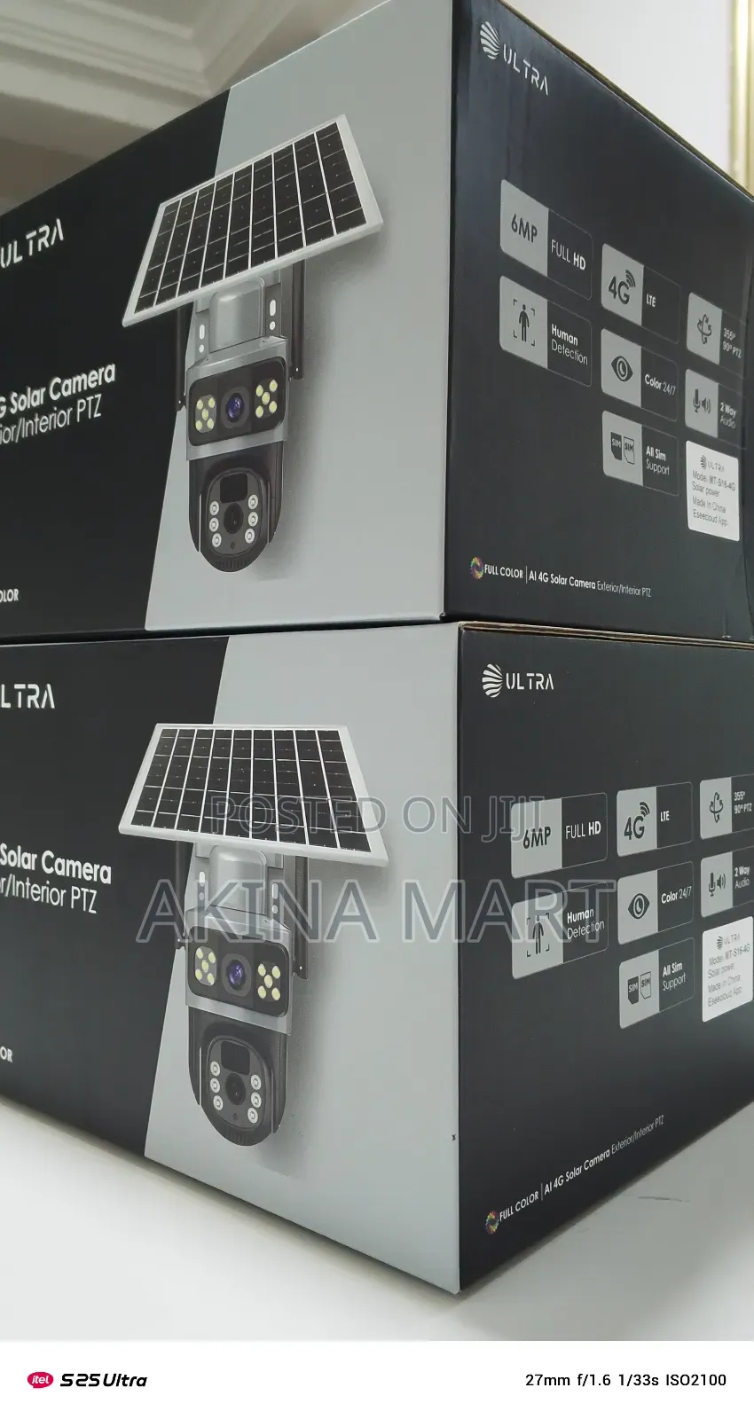 4g Dual Lens PTZ Solar Camera