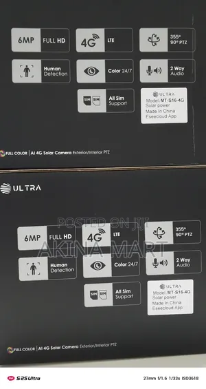 4g Dual Lens PTZ Solar Camera