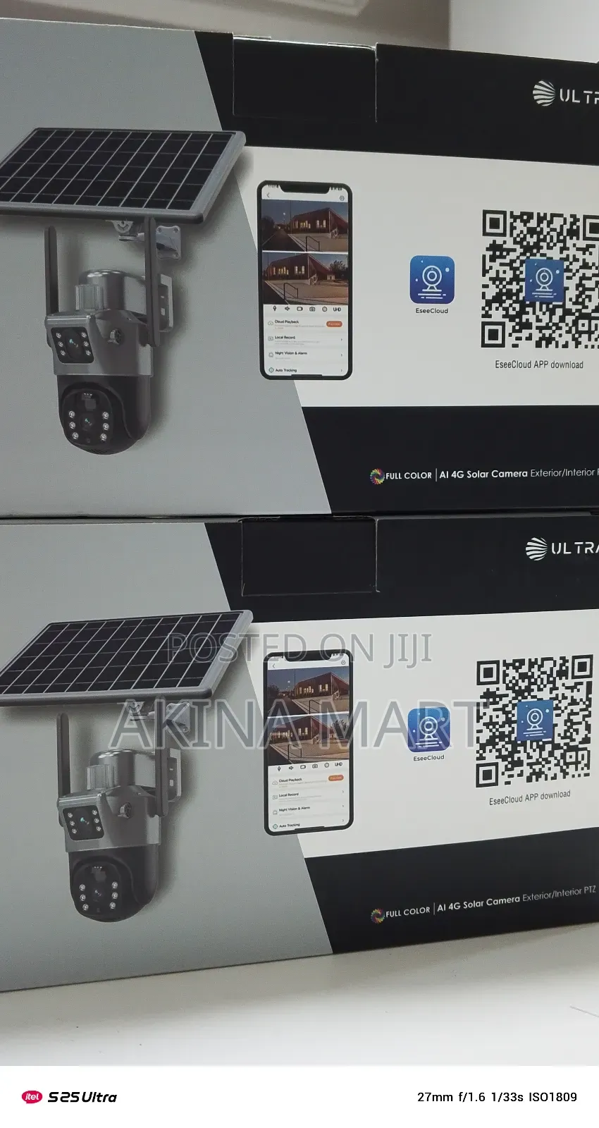 4g Dual Lens PTZ Solar Camera