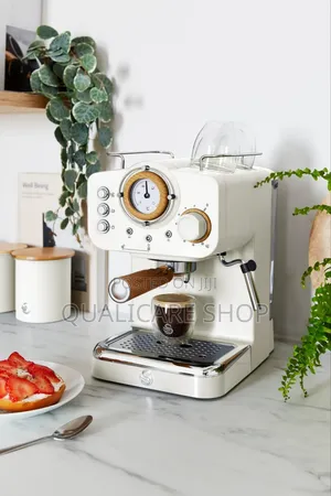 Swan Nordic Pump Espresso Coffee Machine (Cotton White)