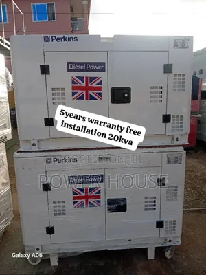 Bravo Force 20kva Diesel Generator Perkins
