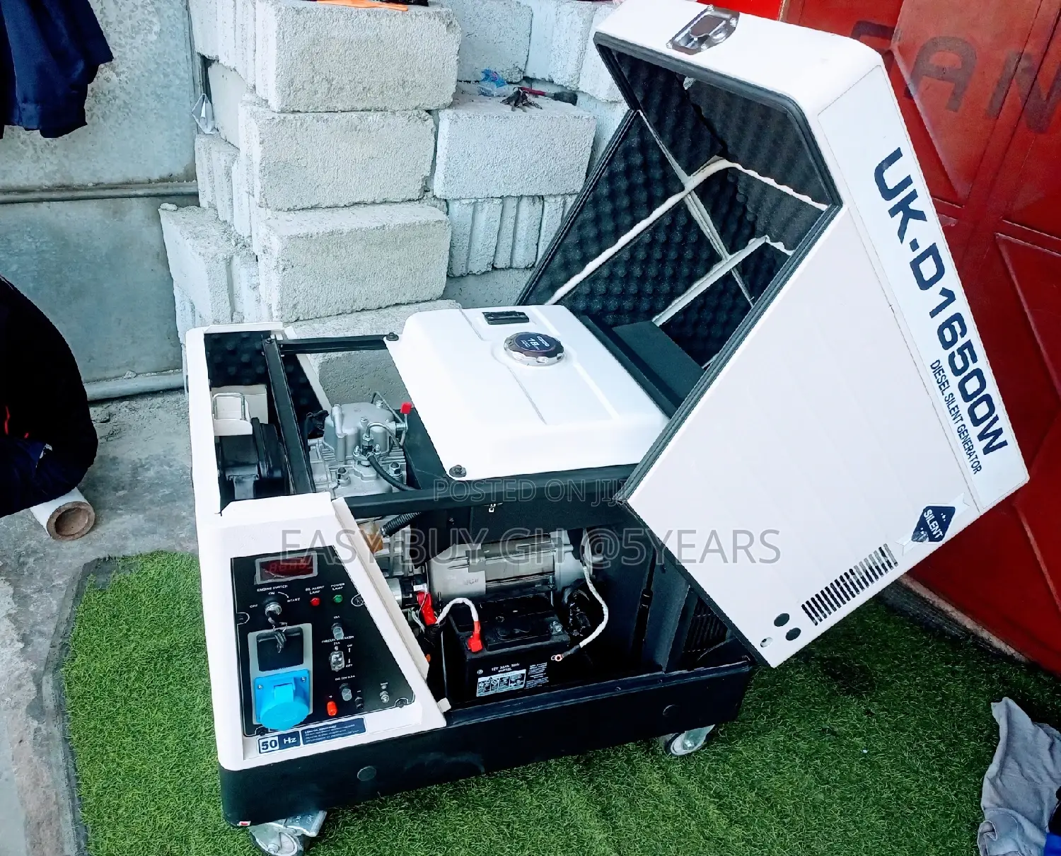 Combative Silent 15kva Diesel Keystart Uk Model Generator