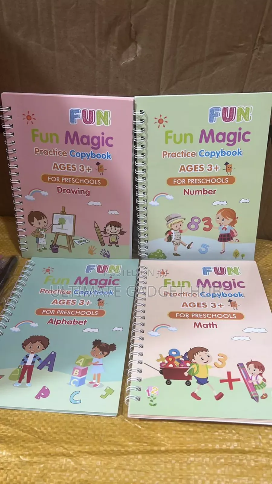 4 Set Magic Book