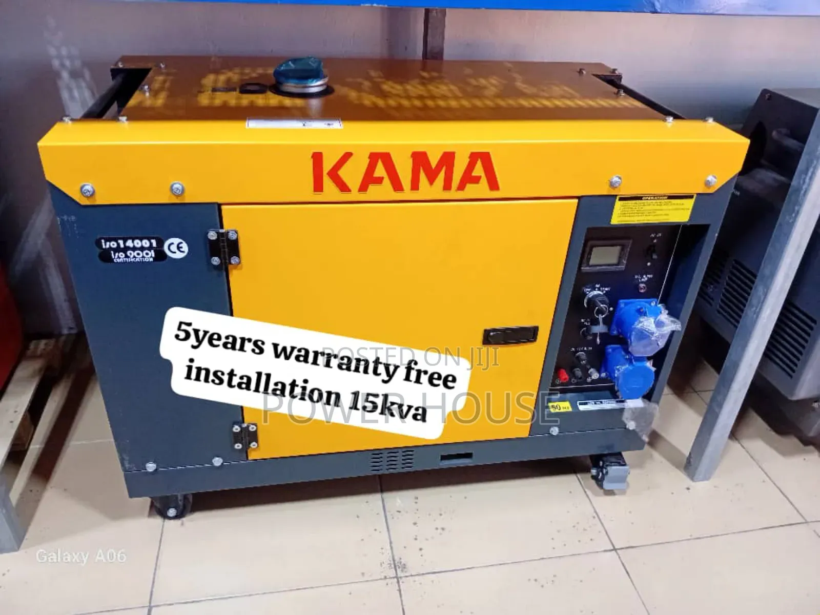 Bravo Force Kama Diesel Generator 15kva