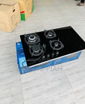 Hob 4 Gas With 2 Electric Kenwood 90cm(Glass) 